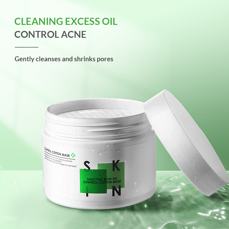 Skin Care Anti aging Hydrating Facial Acne Face Soothes Maskss Beauty Salicylic Acid Oil Control Cotton Tablet Facial Mask