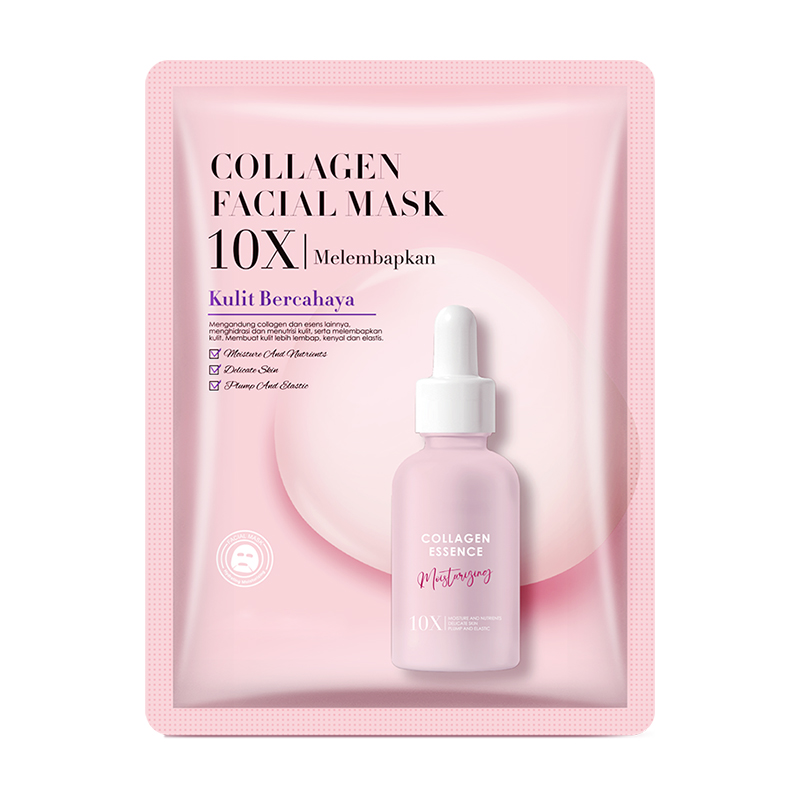 Collagen Mask 28ml Small Film Bag Restore Skin Moisture and Nutrition Halal Cosmetic Face Mask